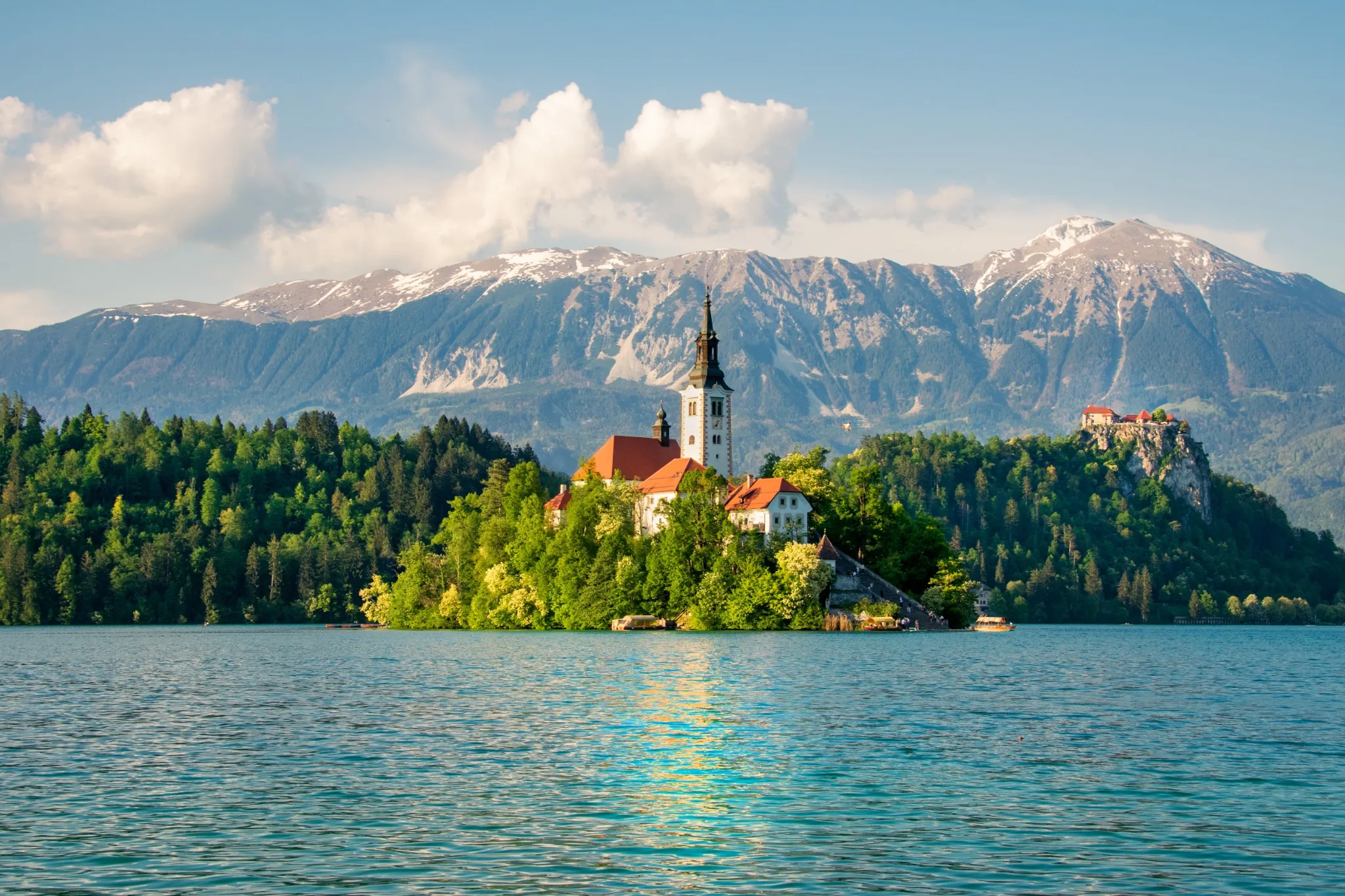 Lake Bled and the Julian Alps